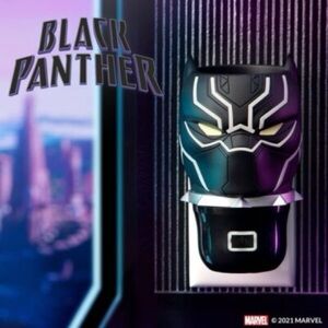 Marvel Black Panther Wall Fan Diffuser - Black and Silver